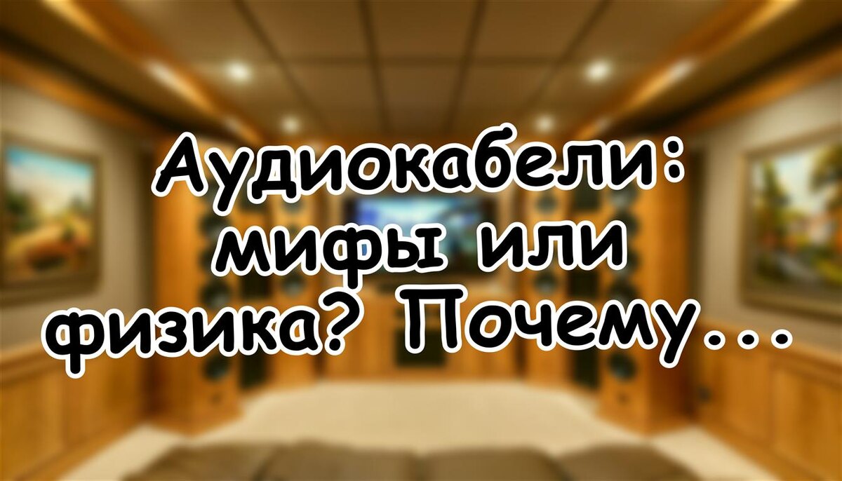 Аудиокабели: мифы или физика? Почему даже учёные не согласны (Источник: Яндекс Картинки)