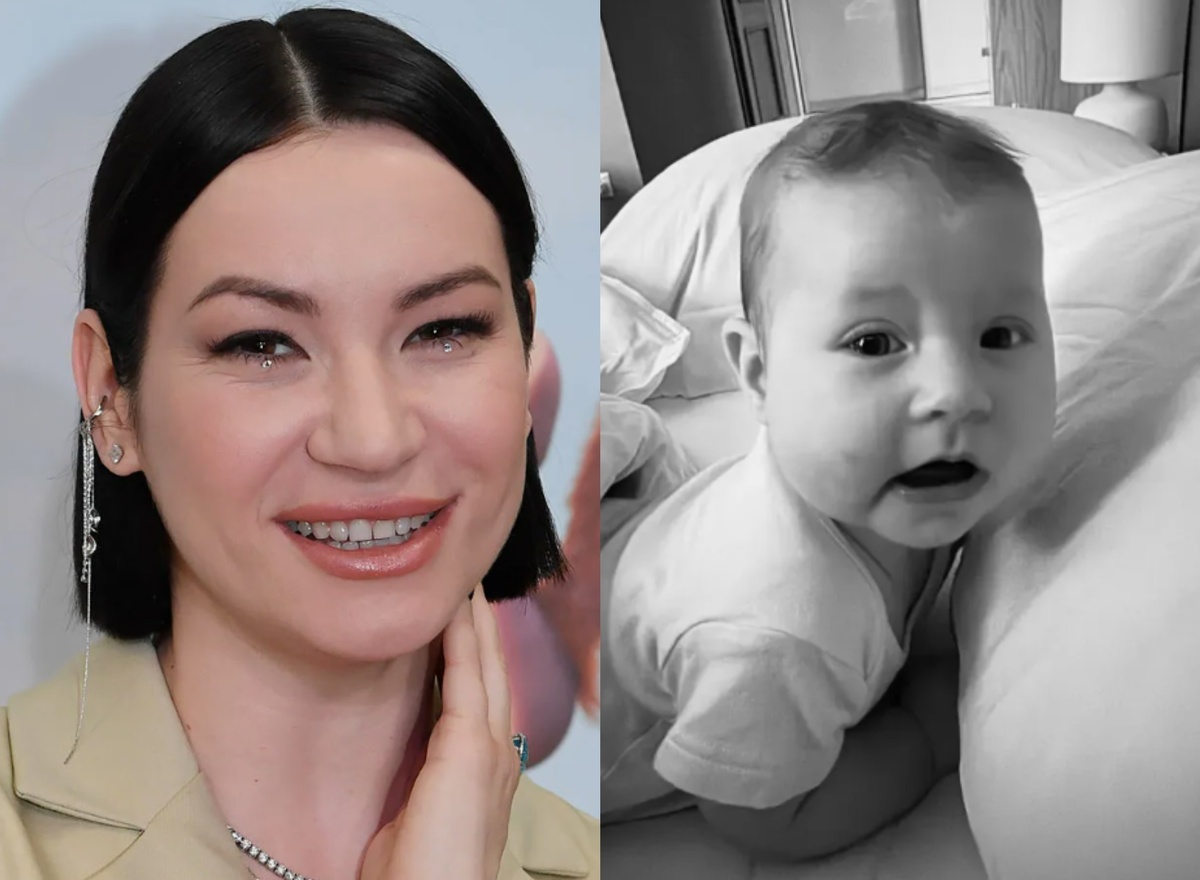 на фото Ида Галич и её дочка