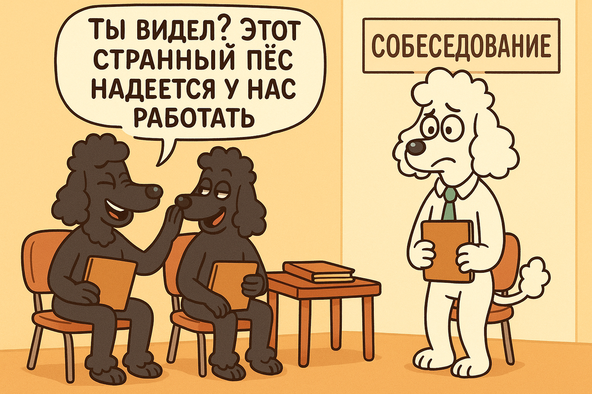 Иногда кажется, на собеседование тебя вызвали, просто чтобы развлечься.