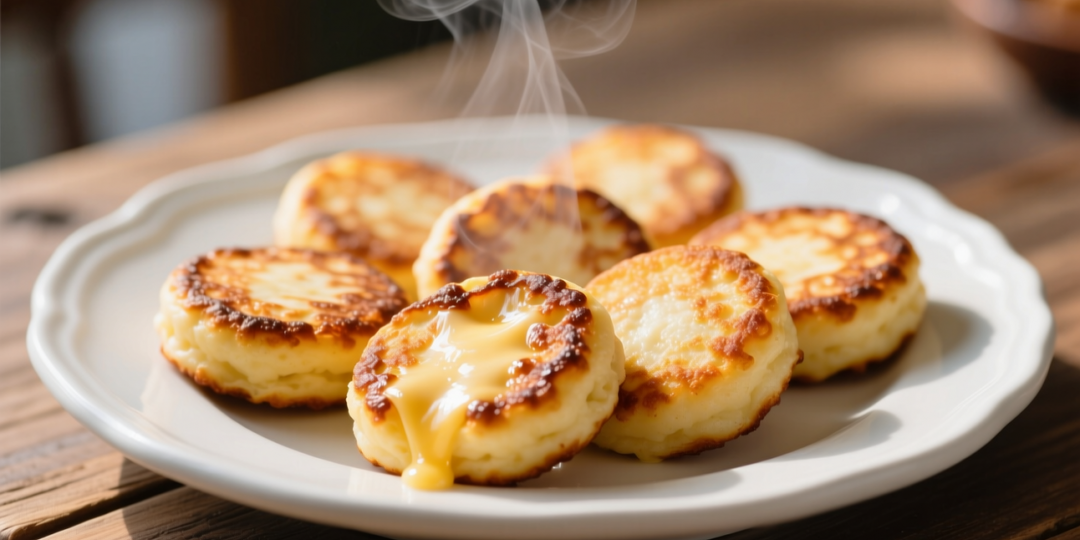 Сырники мягче, чем у соседки: творог в нежнейшей корочке, а муки — ни грамма