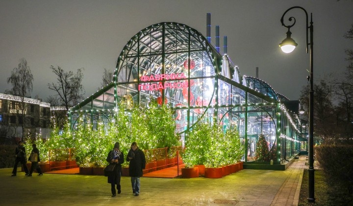 Новое новогоднее место в Москве, которое удивило всех посетителей