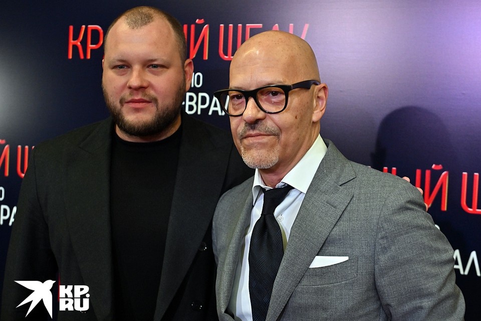    Режиссер со старшим сыном Сергеем Бондарчуком Иван МАКЕЕВ