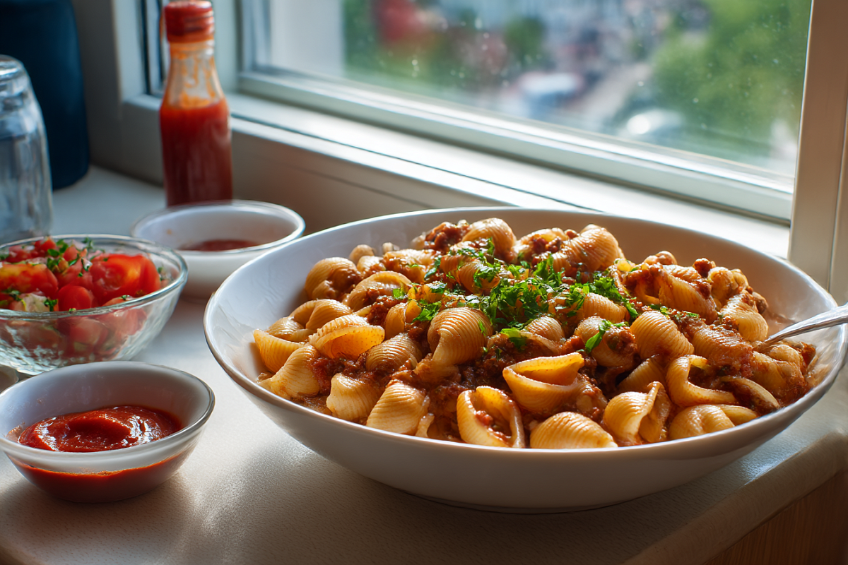    Лёгкая обжарка сухих макарон перед варкой — приём, который часто используют, чтобы получить более «ореховый» вкус