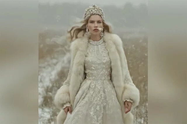    Что за клип на песню «Расскажи, Снегурочка, где была»?