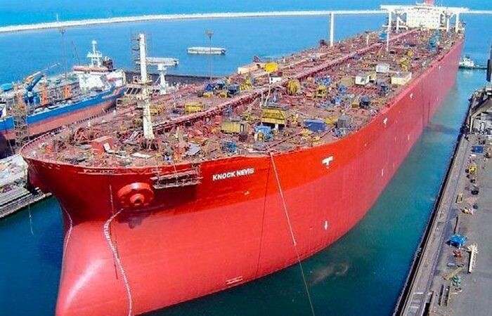 Самый большой танкер в истории.