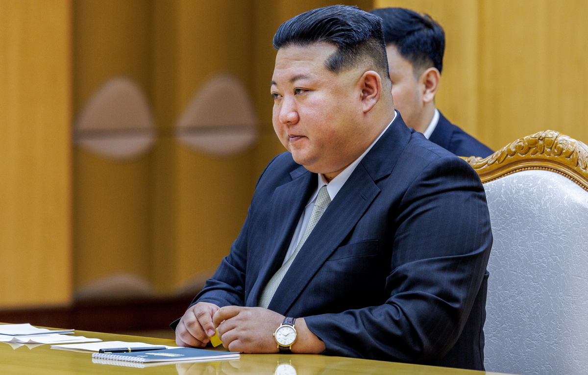    Лидер КНДР Ким Чен Ын  Вадим Савицкий/ТАСС