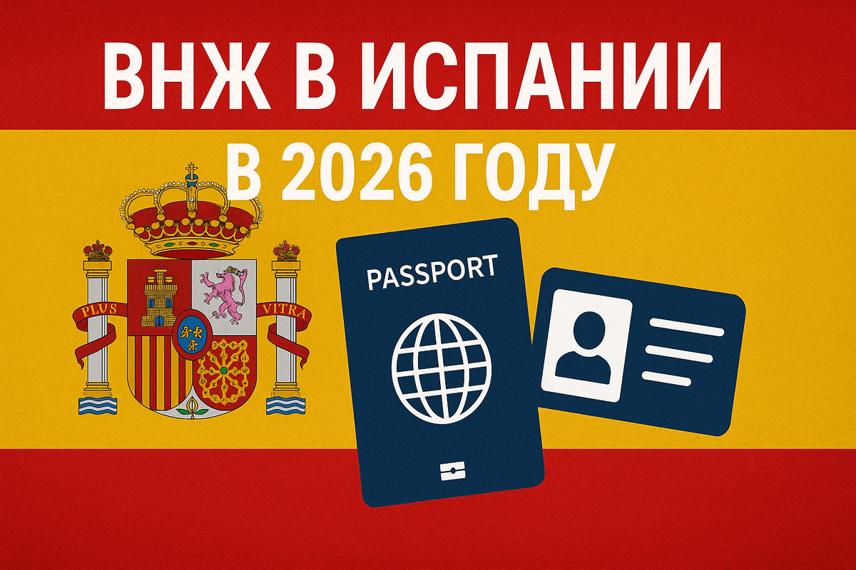 ВНЖ Испании 2026: основания и требования