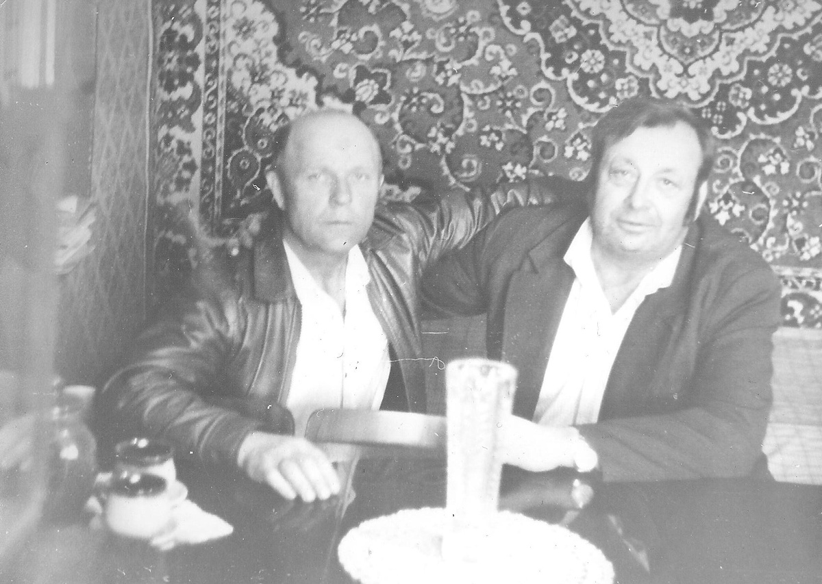 Папенька с КУ-КУ. Фото из семейного архива.