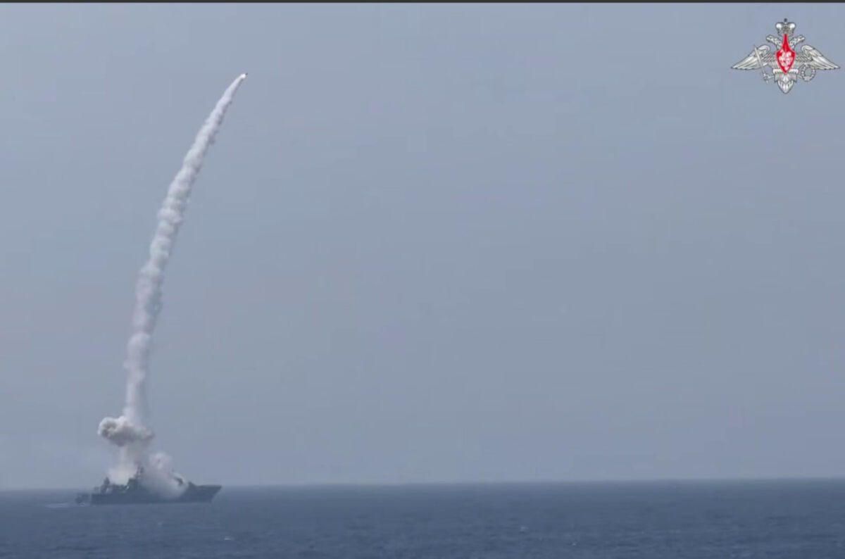    скриншот видео с телеграм-канала Министерства обороны России