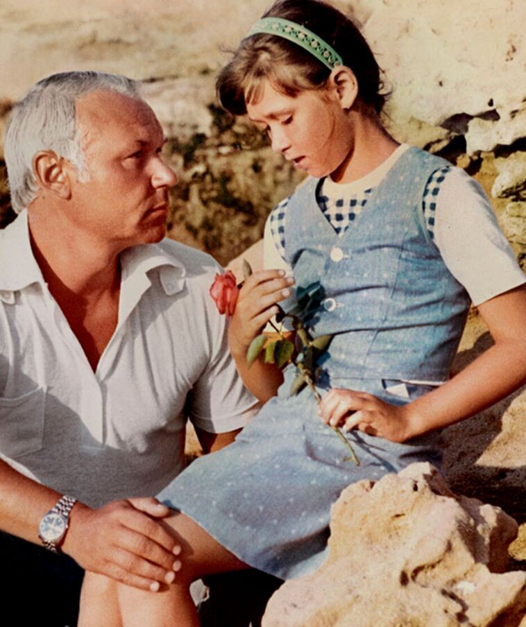 Леонид Неведомский с дочерью