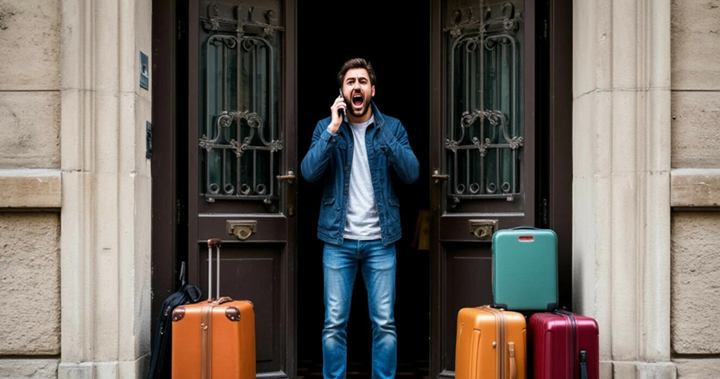 Ты где, овца?Почему ключ не подходит и зачем выкинула мои вещи в подъезд? — кричал в трубку муж вернувшись от любовницы