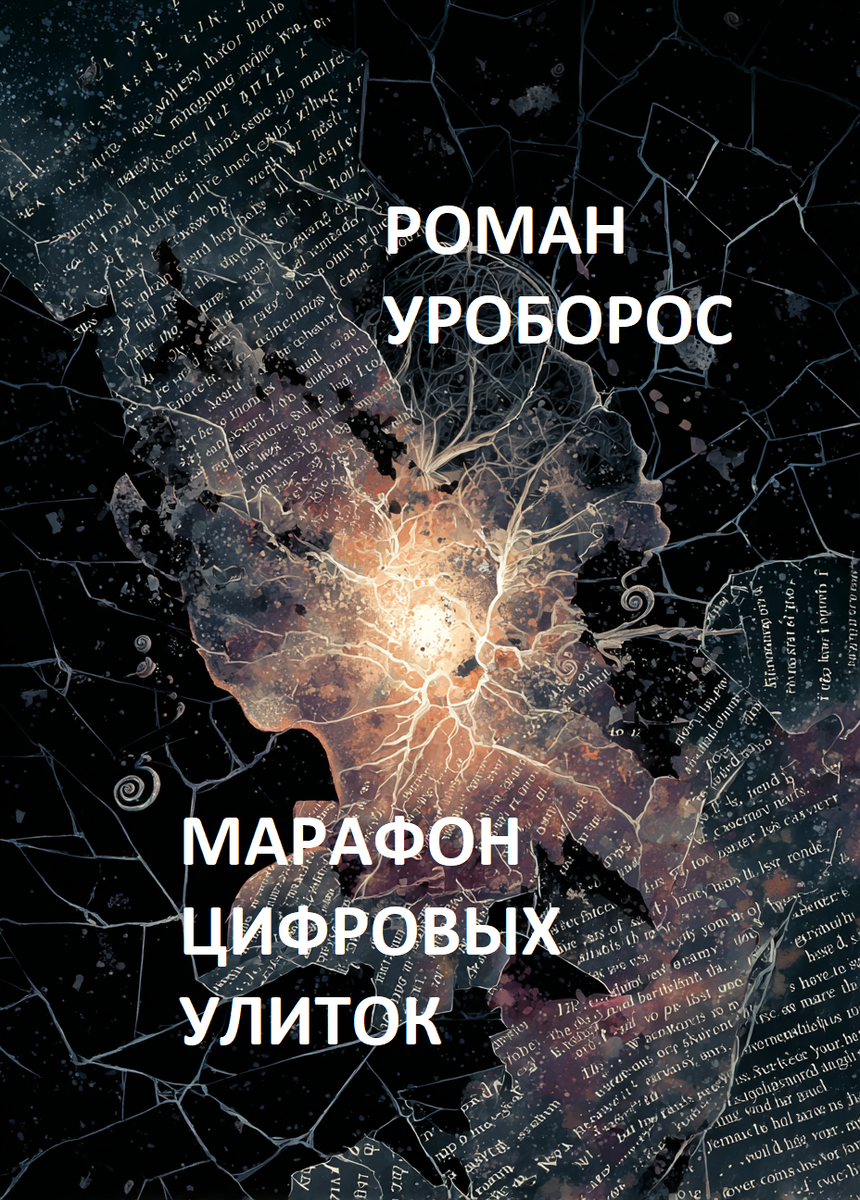 Обложка книги "Марафон цифровых улиток". 