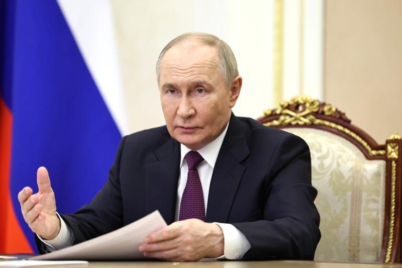    Пресс-служба Кремля. Президент России Владимир Путин