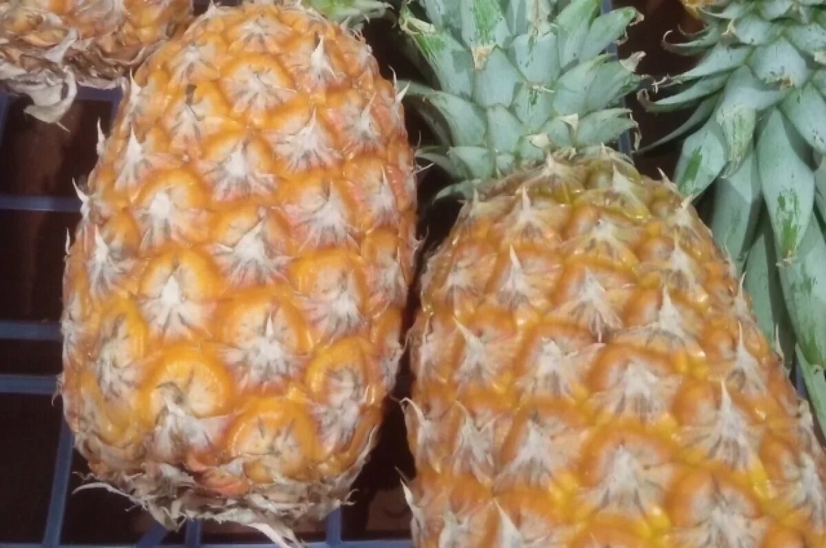    В Красноярск привезли более пяти тонн зараженных ананасов