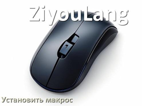 
Как на любую мышь ZiyouLang установить макрос