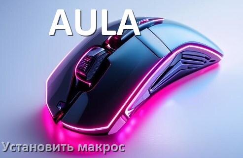 
Как на любую мышь AULA установить макрос