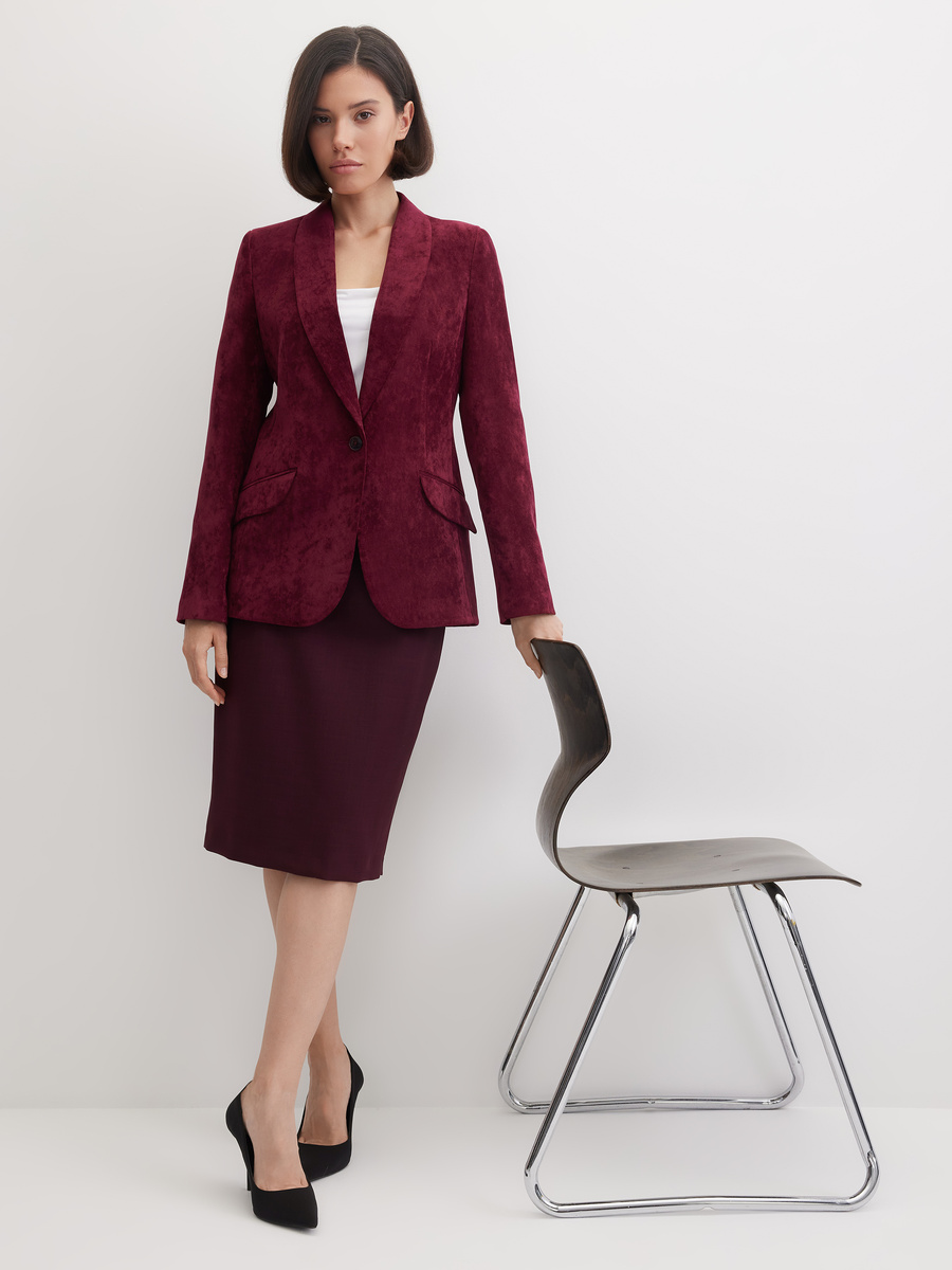 Юбка: 5 290 руб. Модель: 51110 Артикул ткани: АН145
Состав: 50% вискоза, 47% полиэстер, 3% лайкра Подкладка:100% вискоза