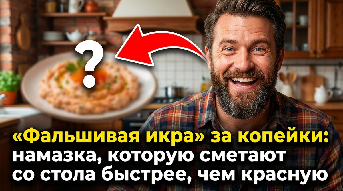 «Фальшивая икра» за копейки: намазка, которую сметают со стола быстрее, чем красную. Вкуснее сливочного масла!