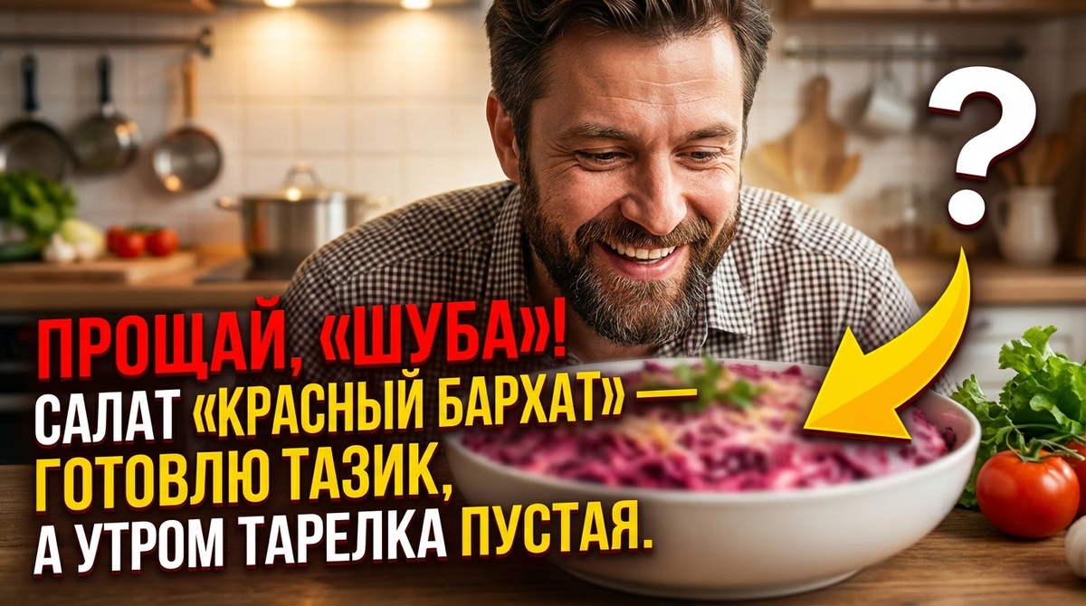 Прощай, «Шуба»! Салат «Красный Бархат» — легкий, сочный и без варки овощей. Готовлю тазик, а утром тарелка пустая.