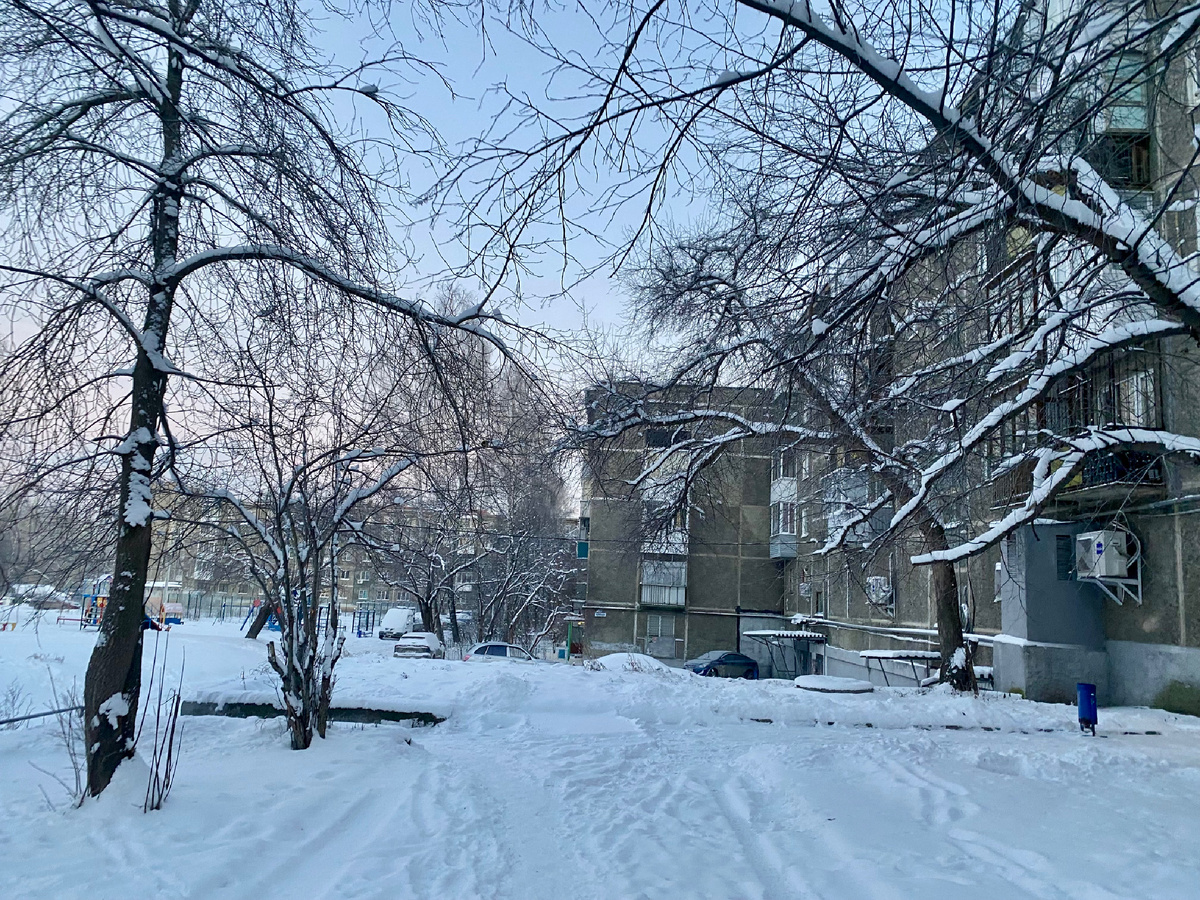 Настоящая зима!