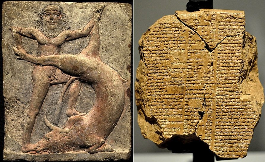 Эпос о Гильгамеше .Взято из открытых источников в интернете,для иллюстрации