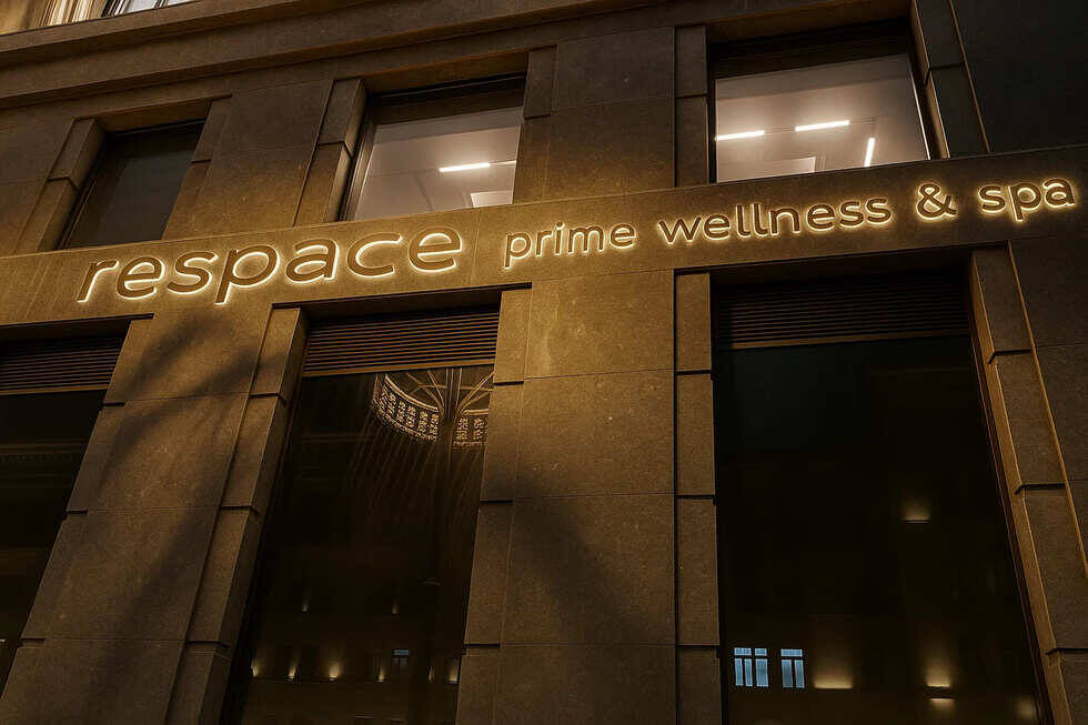 Комплексное оформление фасада премиального wellness-пространства