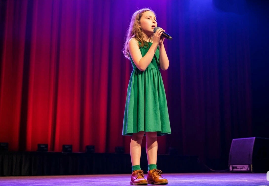 Ребёнку очень важно, чтобы на выступлении присутствовали родители.