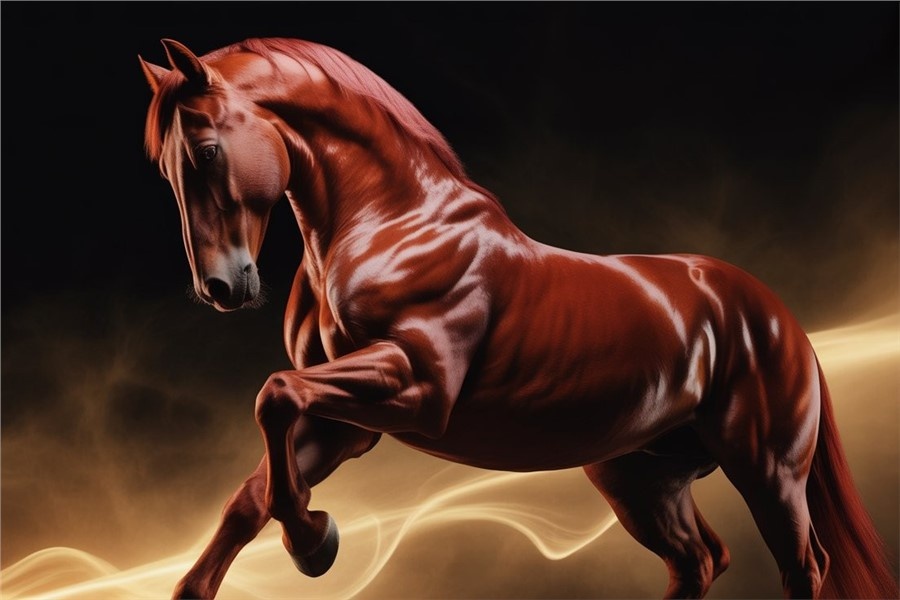 Огненная лошадь к нам мчится!
Источник: нейросеть Ideogram