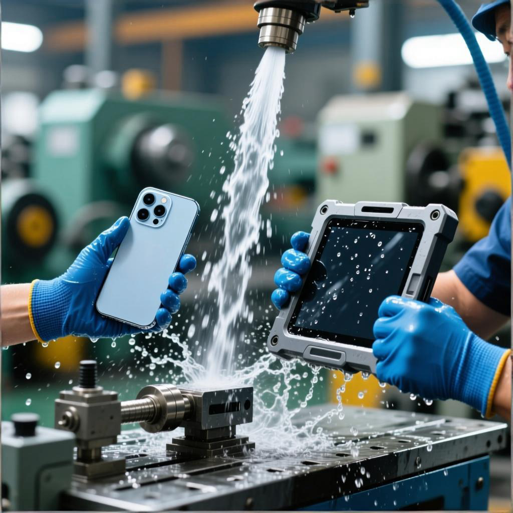 «Заводской тест на выживание: один красив, другой — неубиваем. IP68 или IP69? Ваш выбор определит, утонет ли ваш бизнес или поплывет.»