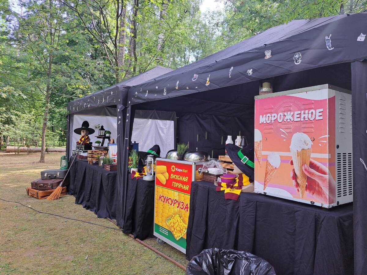 Кейтеринг на Детский праздник на природе.