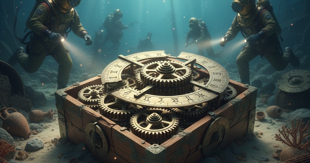 ​«Компьютер» со дна моря: Как древние греки создали устройство, которое опередило человечество на 1500 лет ⚙️🌊