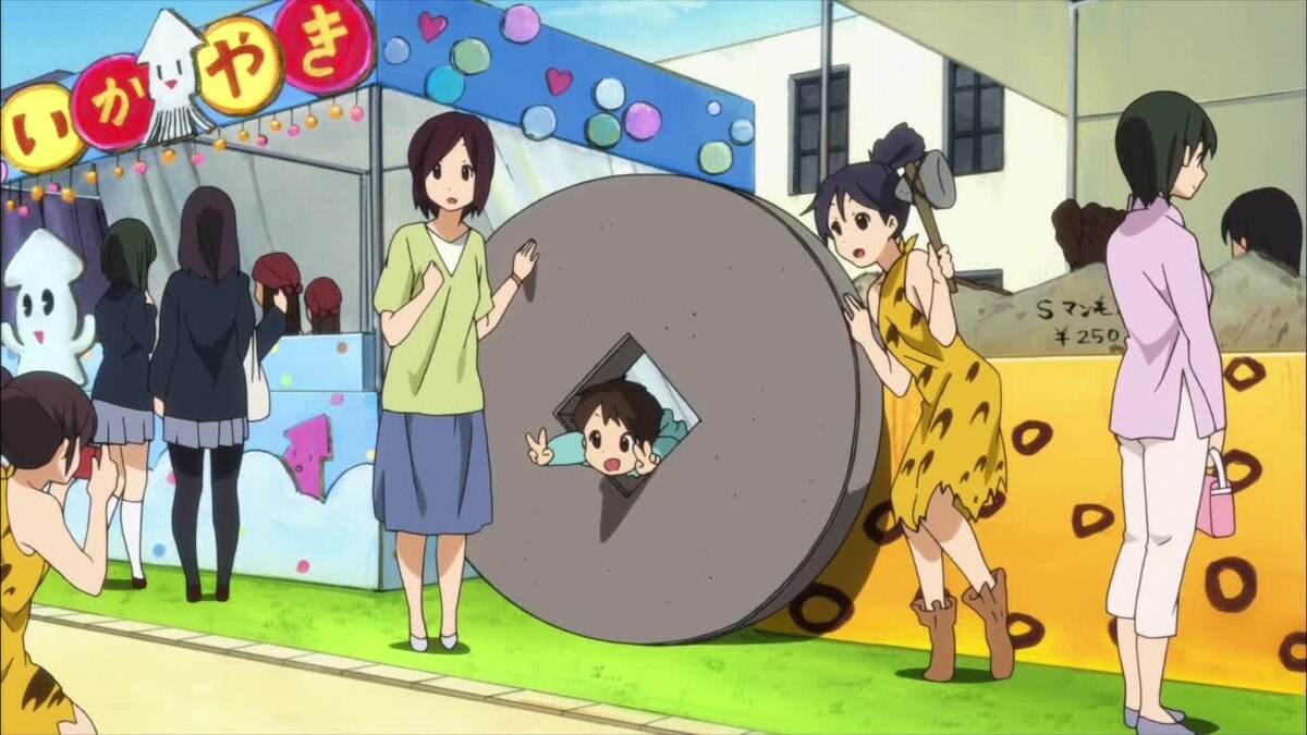 Флинстоуны по версии K-on © Kyoto Animation Источник: Fancaps.net