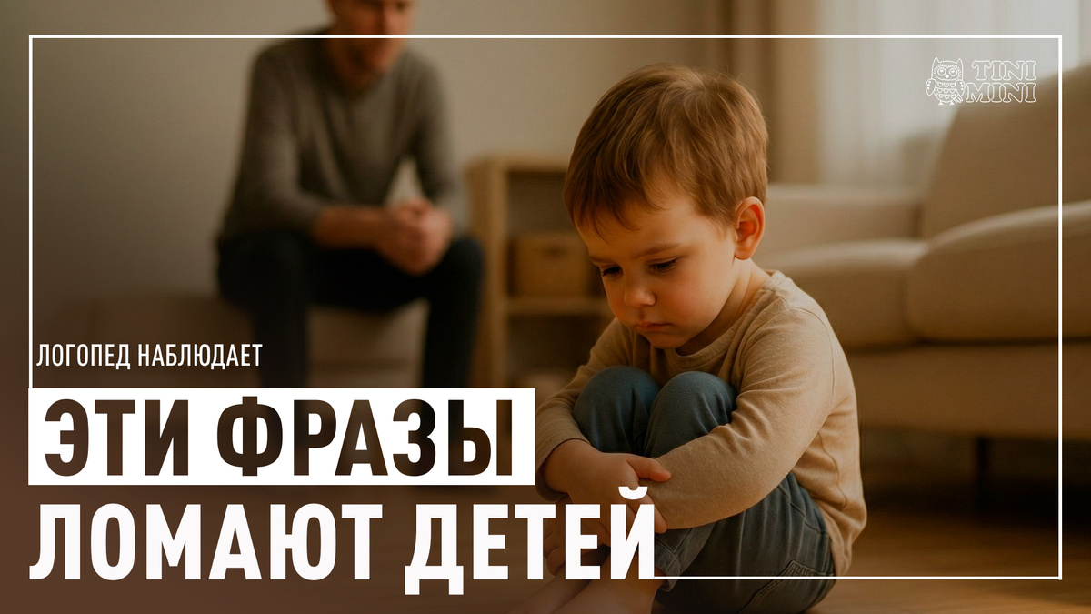 Фразы, которые “ломают” детей — даже если звучат мягко