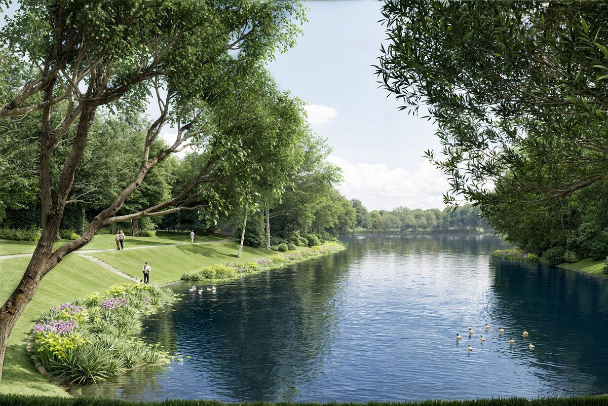    Началась реабилитация Щучьего пруда в московских Кузьминках