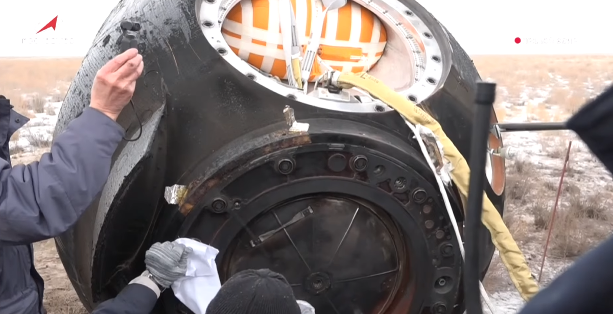 Кадр из видео Роскосмоса  📷
