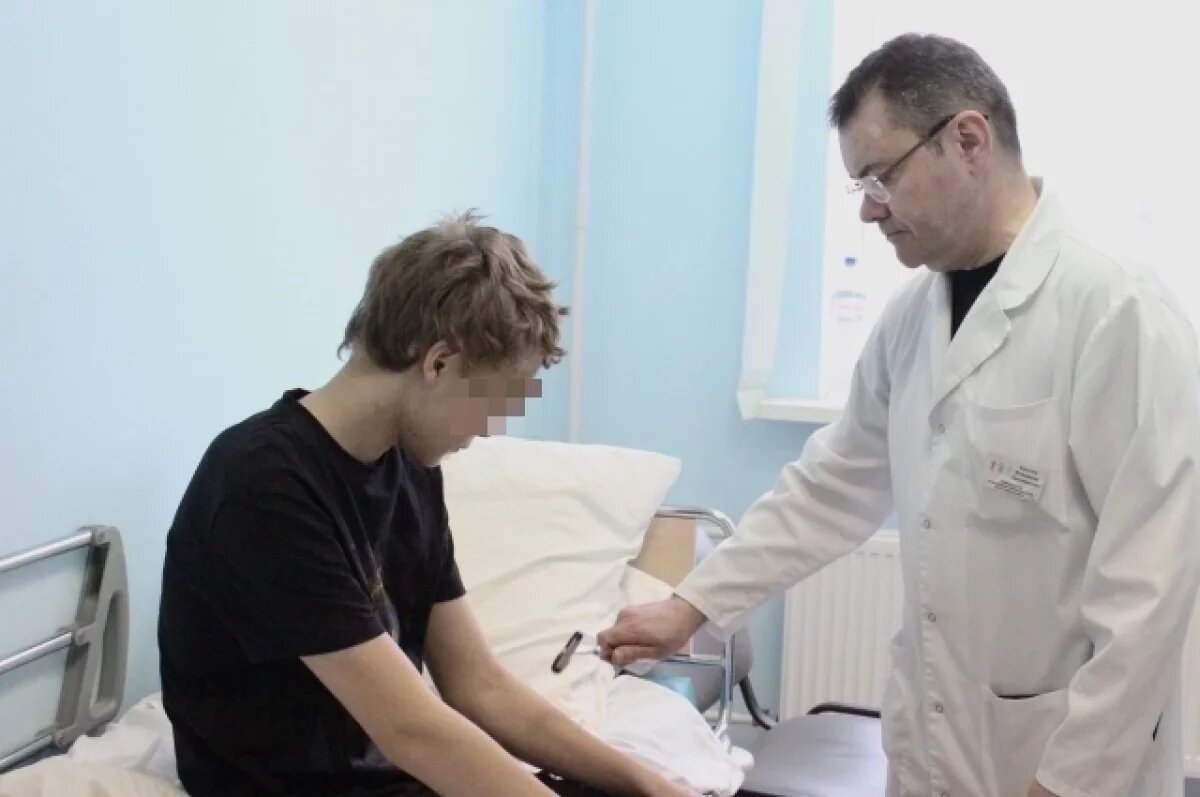    Мальчик провел в больнице больше месяца