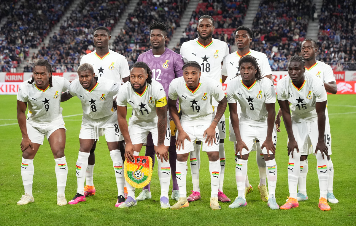    Футболисты сборной Ганы  Koji Watanabe/Getty Images