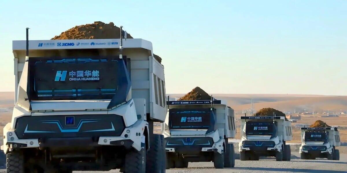    Беспилотные грузовики / © Beijing Linghang Zhitu Technology