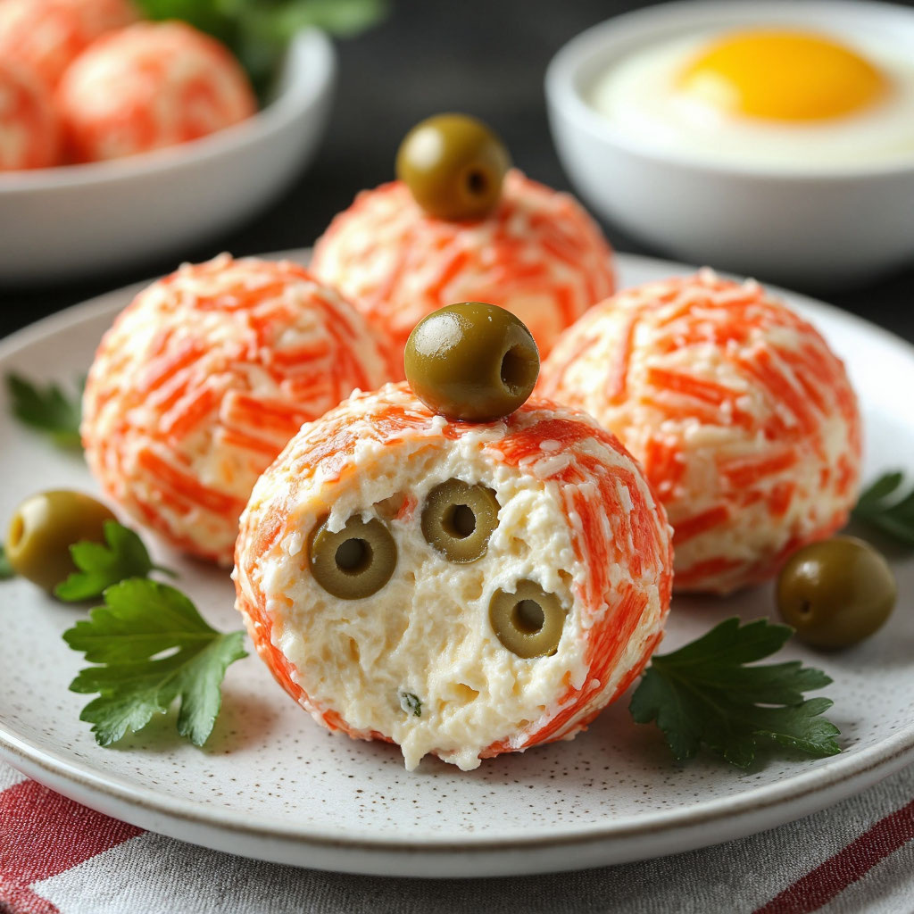 «Рафаэлло» из крабовых палочек