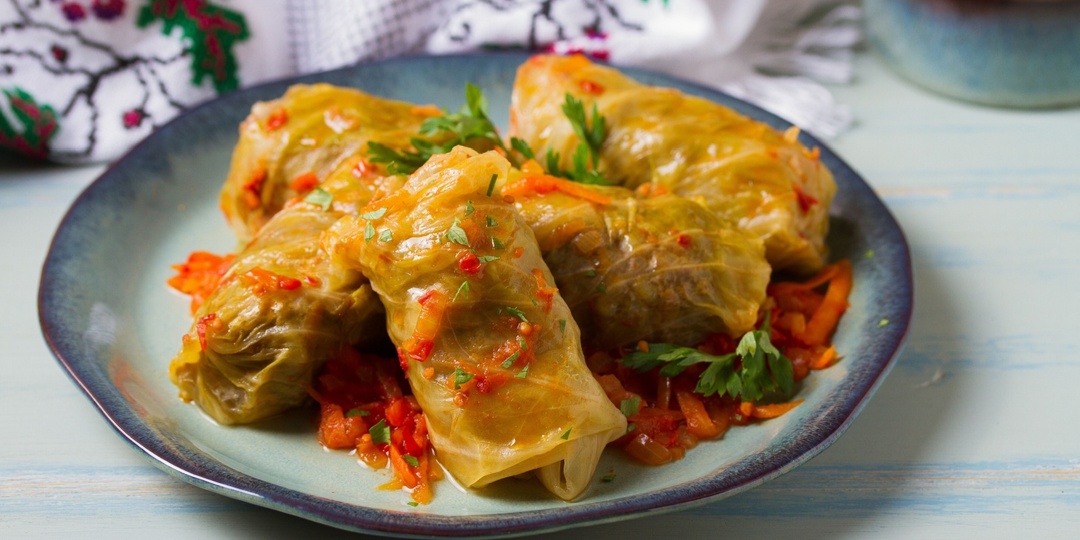 Классический рецепт голубцов с рисом и фаршем