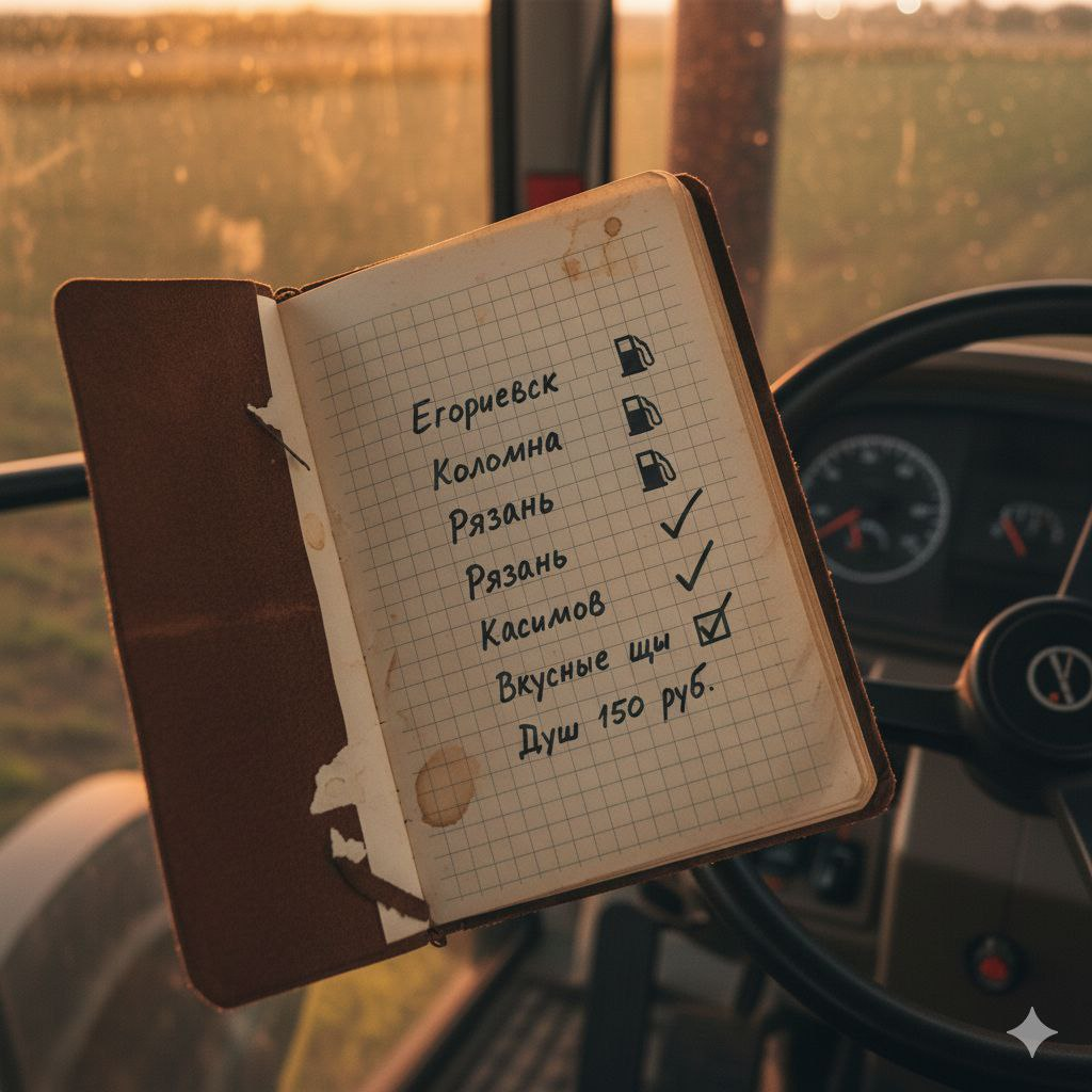 Золотой фонд водителя — не деньги, а этот блокнот