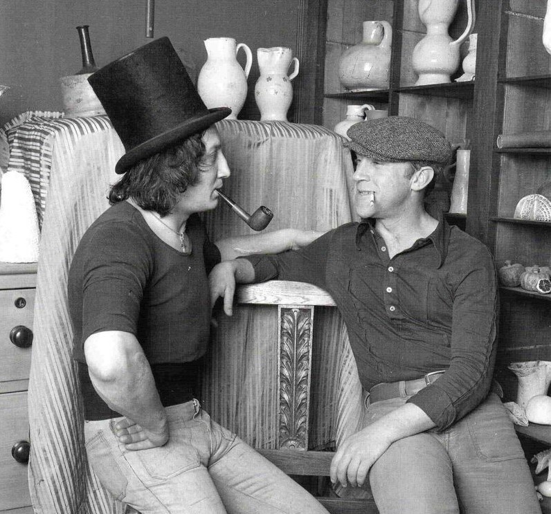 Михаил Шемякин и Владимир Высоцкий. Фото используется в информационных целях. Права принадлежат правообладателю.