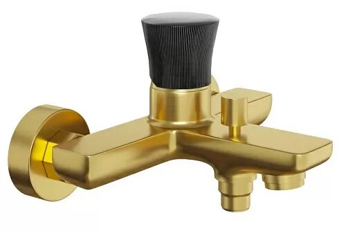 Смеситель для ванны PAINI Domus без аксессуаров, брашированное золото PVD, арт.18PJ111PZ