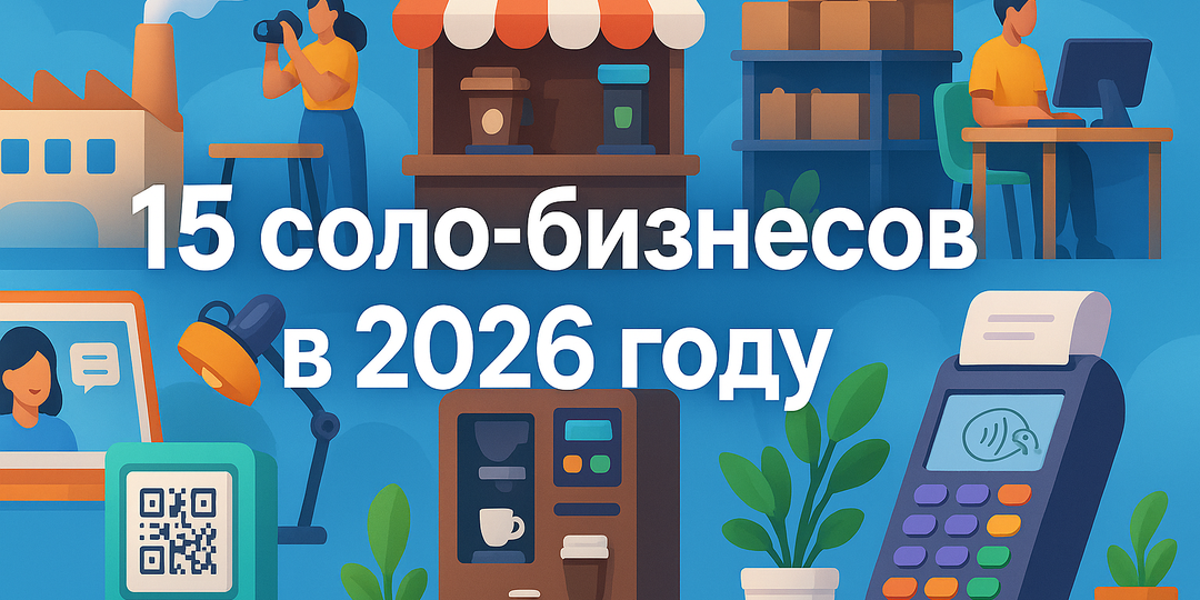15 бизнесов в 2026 году без сотрудников, где можно делать 150–300 тыс. чистыми
