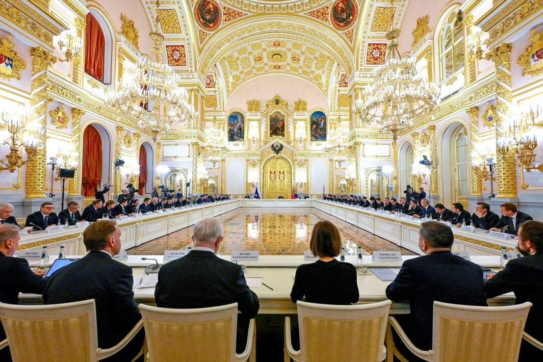 Президент РФ Владимир Путин на заседании Совета по стратегическому развитию и национальным проектам. Фото: РИА Новости/Александр Миридонов