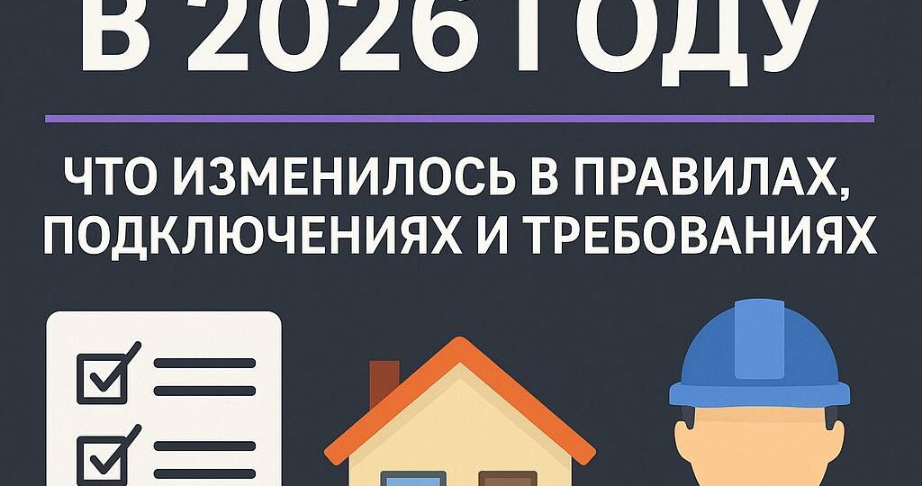 Строим дом в 2026 году: что изменилось в правилах, подключениях и требованиях? Большой ликбез от FORUMHOUSE