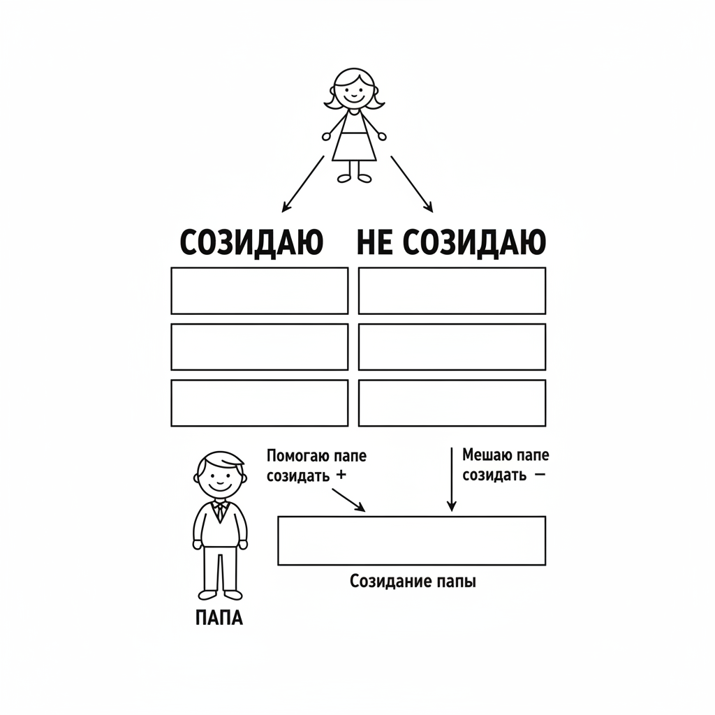Схема семейного созидания