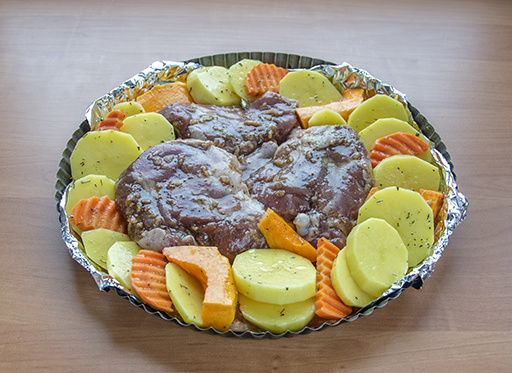 Перед запеканием