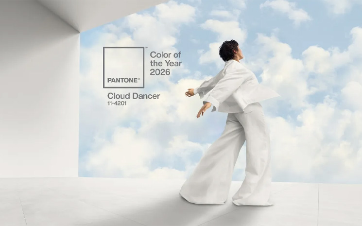 Облачный танцор - цвет года 2026 от PANTONE