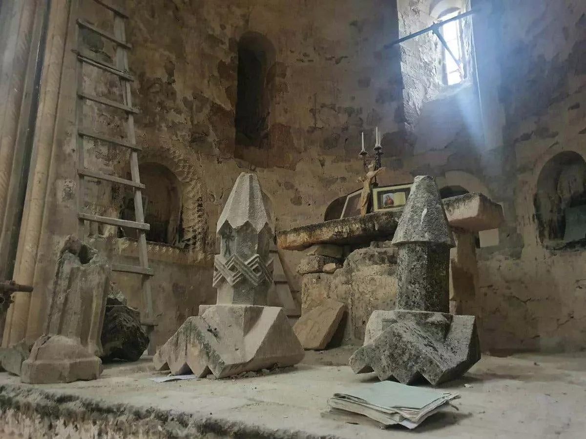 © Photo : Social media of Artsakh Monuments